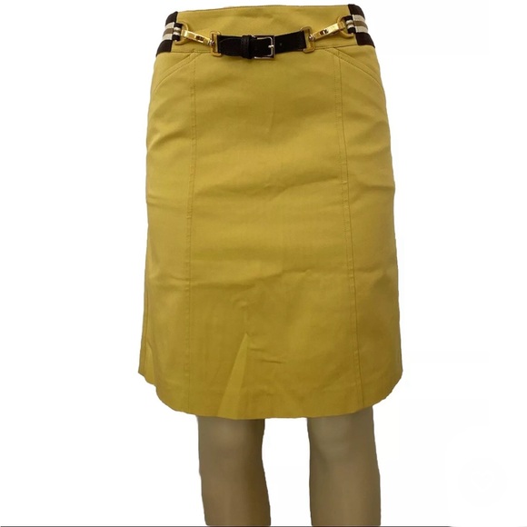 ‘S Max Mara Faux Belt skirt, size 6 - Picture 1 of 8